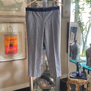 Emporio Armani pants lace trim